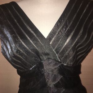 Adrianna papell shimmery cocktail dress